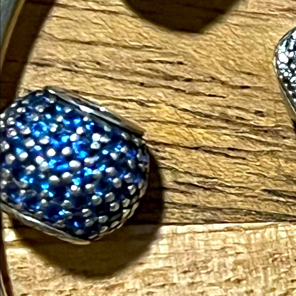 Pandora blue cz charm